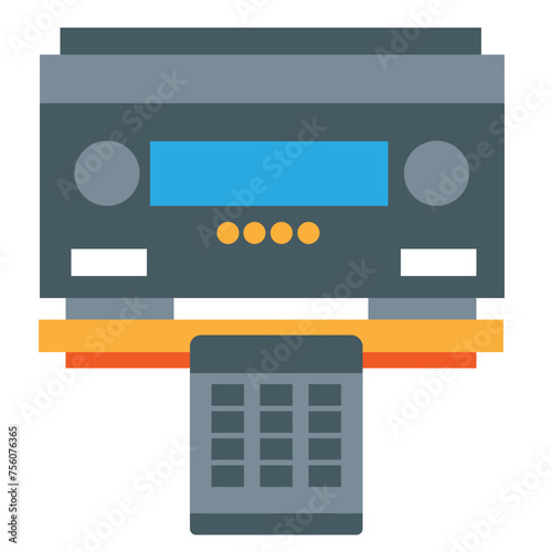 radio illustration