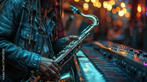Celebrating Saxophonists: Jazz Music Festival Highlights. photo
