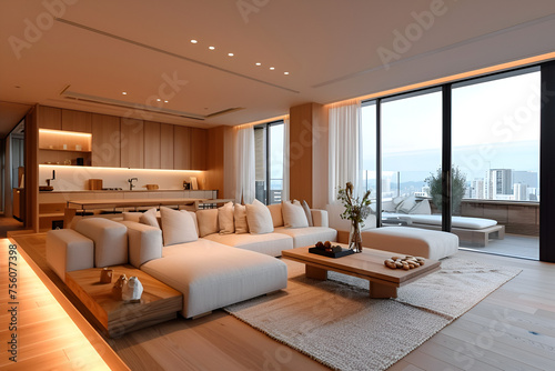 interior design of modern living room © Aouad