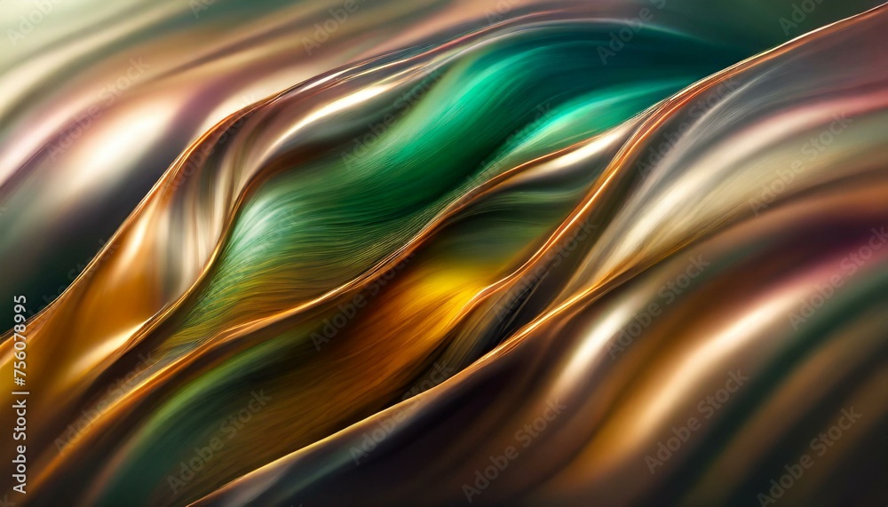 Abstract background with a wavy metallic texture Abstract background with a wavy metallic texture
