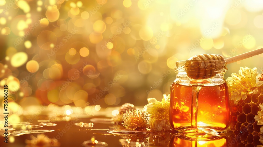 honey, honeycomb background. honey, honeycomb background.