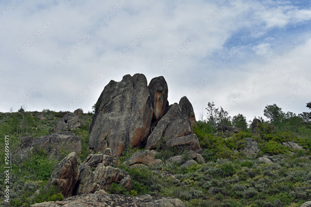 rock formation in the mountains rock formation in the mountains