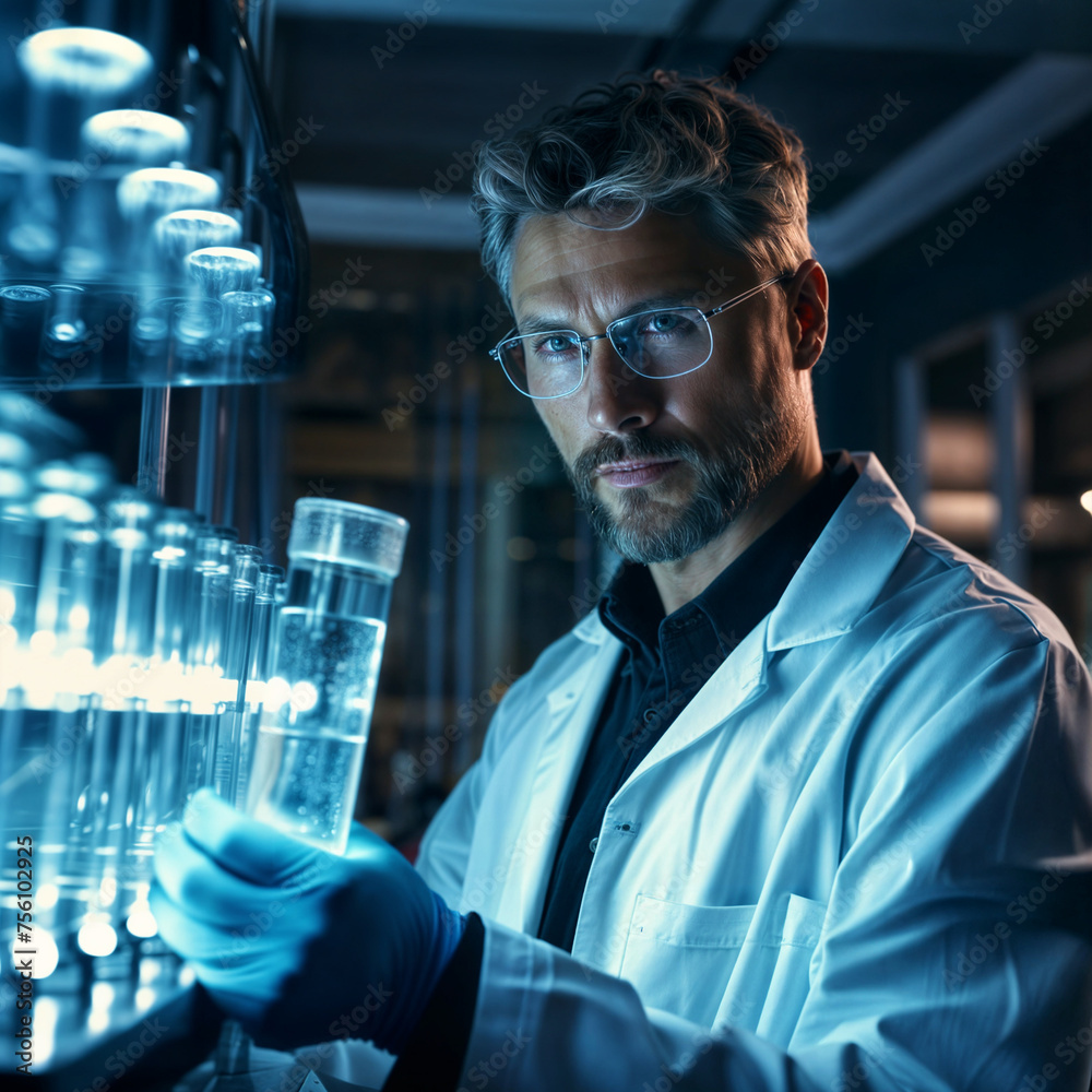 scientist working in laboratory scientist working in laboratory
