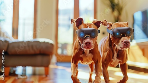 Virtual Reality Pups photo