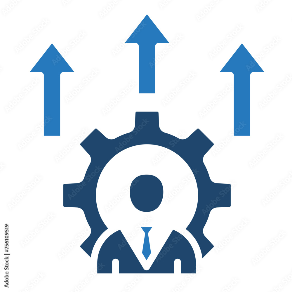 Employee Development icon line vector illustration Employee Development icon line vector illustration
