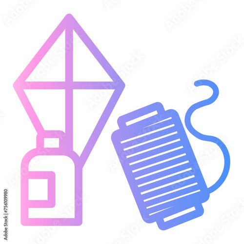 homemade kite icon