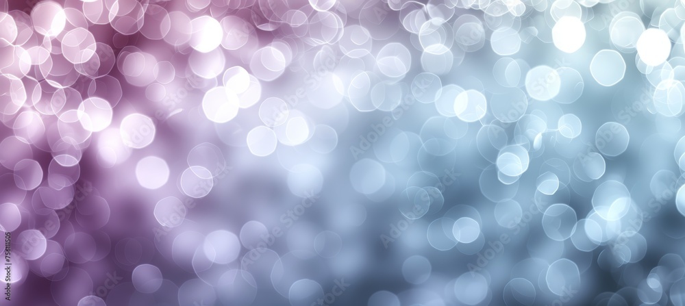 Delicate blurred bokeh background in dusky violet, powder blue, and silver gray colors Delicate blurred bokeh background in dusky violet, powder blue, and silver gray colors