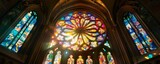 The Art of Devotion: An Easter-Themed Stained Glass Window Captures the Essence of Spring Renewal
