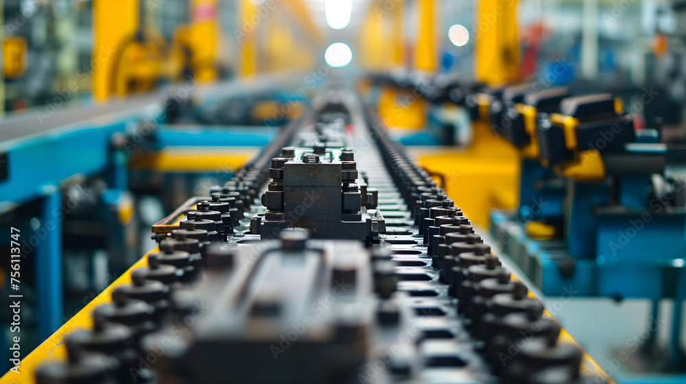 Metalwork Production Industrial Factory Assembly Line Metalwork Production Industrial Factory Assembly Line
