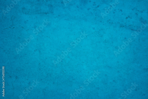 Dark blue concrete stone texture for background in summer wallpaper. Cement and sand wall of tone vintage minimal. Concrete abstract wall of light cyan color, cement texture mint green for design.