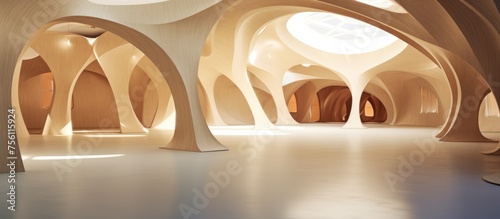 Interior architecture of a structure