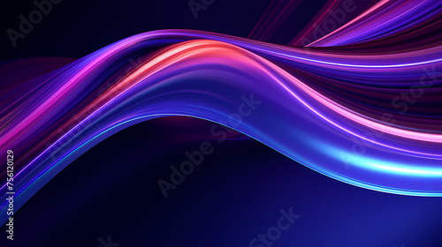 light, wave, design, wallpaper, purple, blue, line