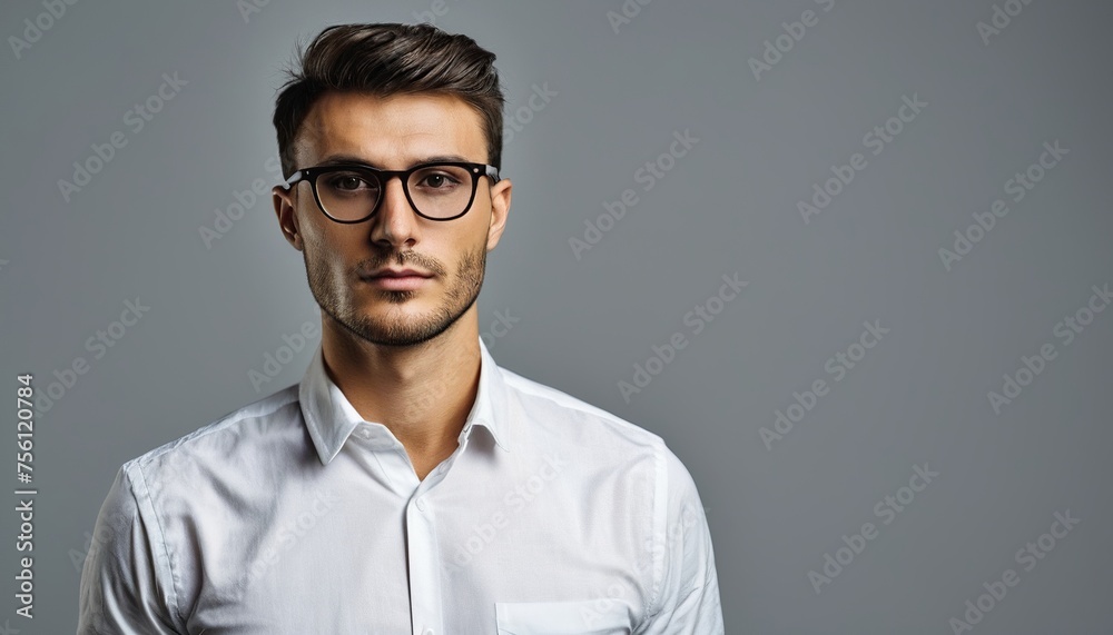 High-Resolution Portrait of a Confident Businessman