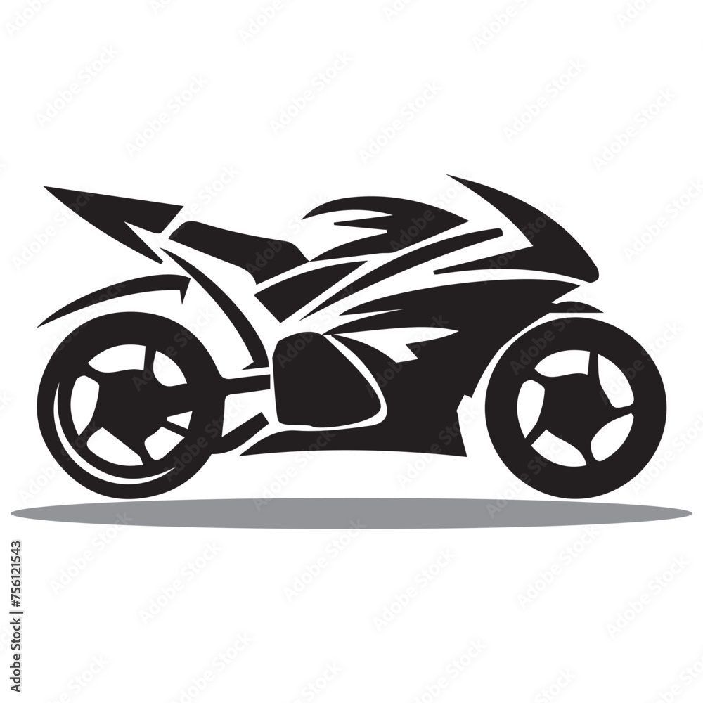 motorbike sport icon symbol illustration motorbike sport icon symbol illustration