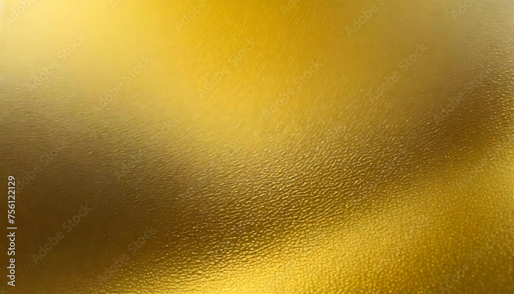 Fototapeta premium 金と黄色のグラデーション。高級感のある質感グラデーション。Gold and yellow gradation. A luxurious textured gradation.