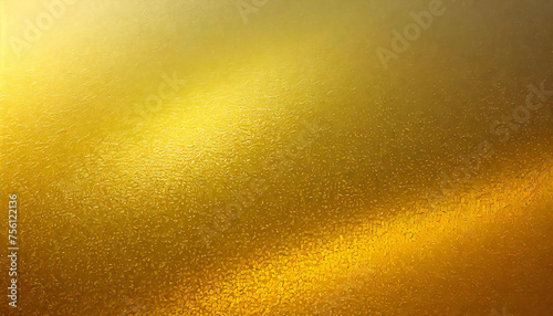 金と黄色のグラデーション。高級感のある質感グラデーション。Gold and yellow gradation. A luxurious textured gradation. photo