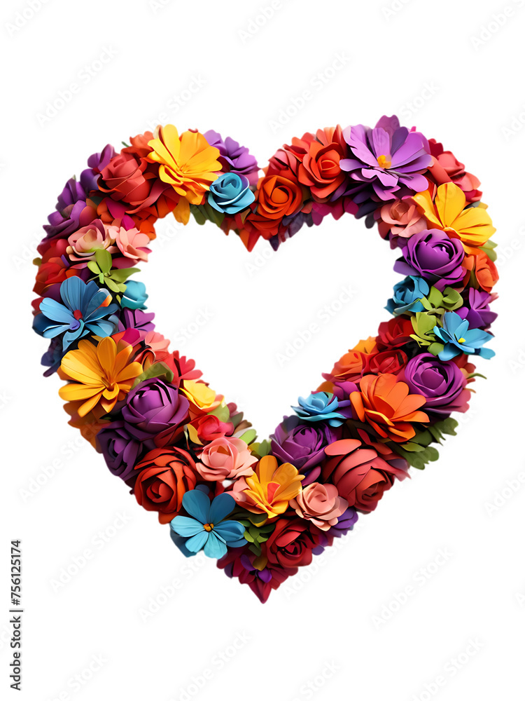 heart of flowers heart of flowers