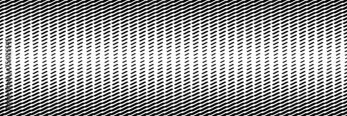 Halftone transition, seamless border, isolated on a white background, vector design	