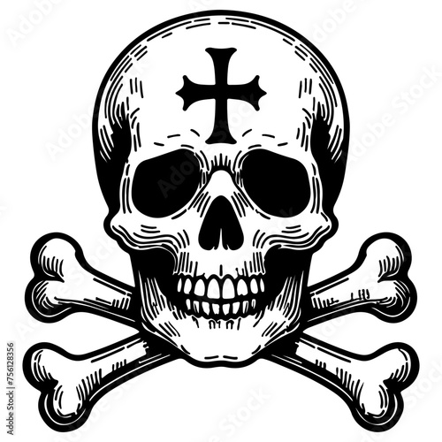 skull and crossbone