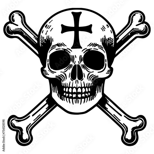 skull and crossbone