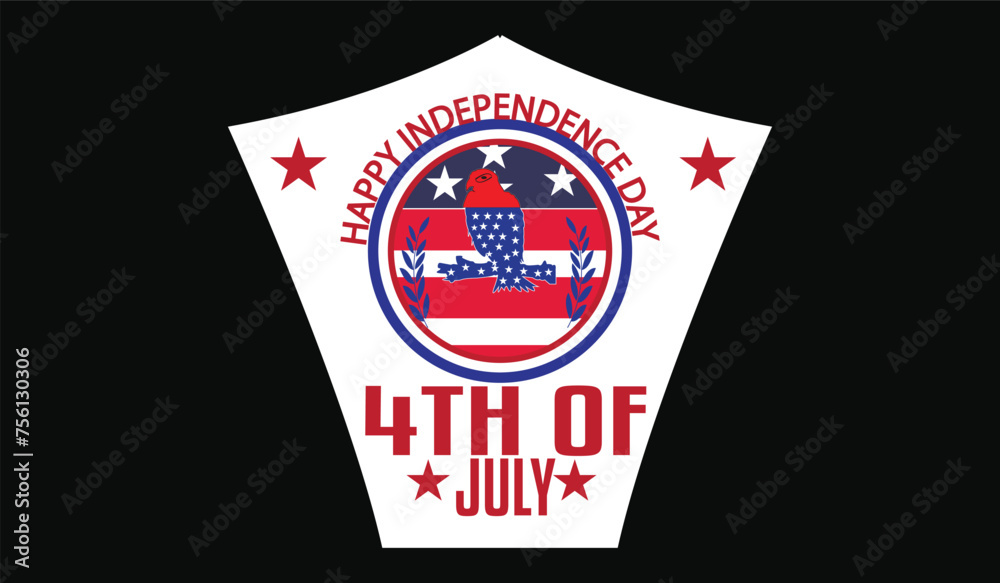 	 4th of july t-shirt design