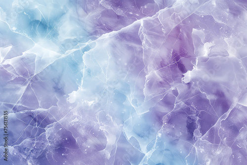 Blue purple pastel colors abstract marble texture background AI Generative © ungvar