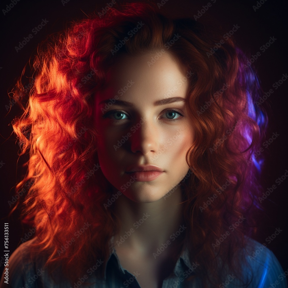 Two-spectrum lighting in photography