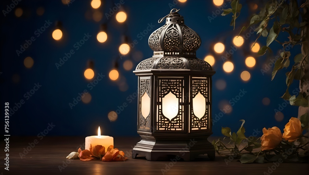 christmas decoration with candle