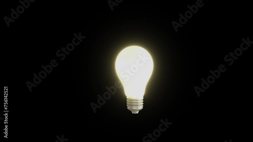 light bulb animation