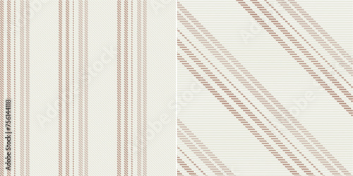 Vector striped pattern or checkered pattern. Tartan, textured seamless twill for flannel shirts, duvet covers, other autumn winter textile mills. Vector Format