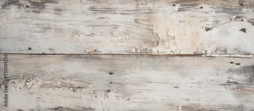 A close up of a brown concrete wall with a beige hardwood table in the background. The flooring is a composite material in shades of grey