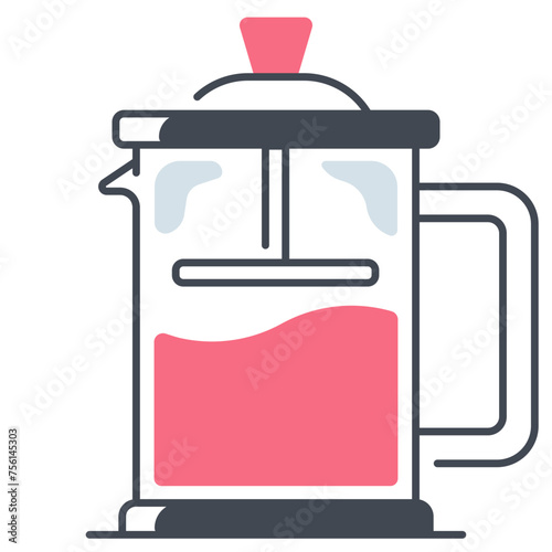 French Press Icon