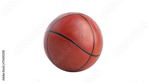 Basketball on Transparent Background