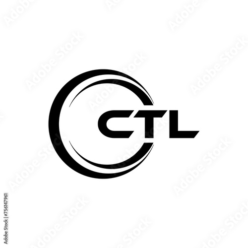 CTL Logo Design, Inspiration for a Unique Identity. Modern Elegance and Creative Design. Watermark Your Success with the Striking this Logo. photo