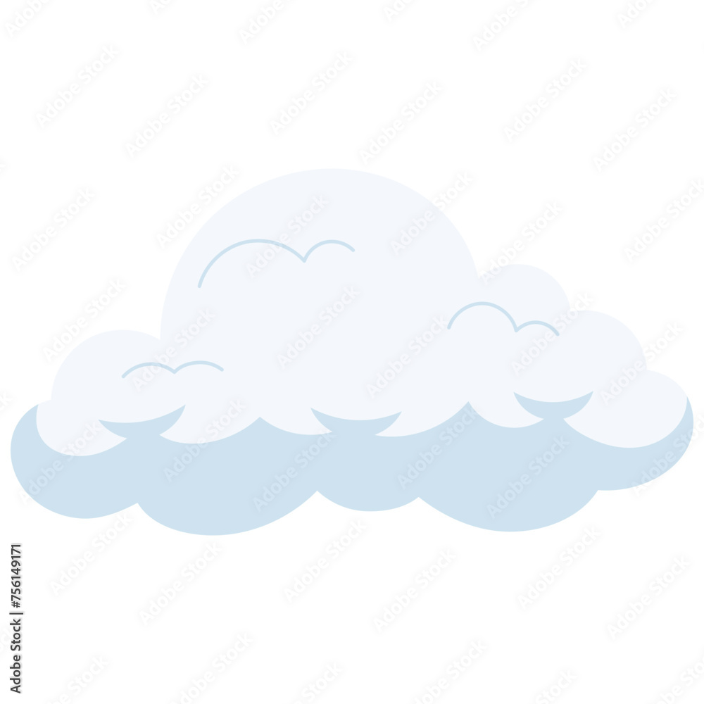 White Cloud Illustration White Cloud Illustration