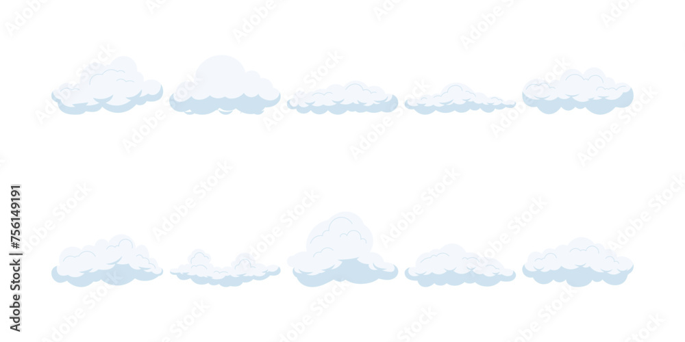 White Cloud Illustration