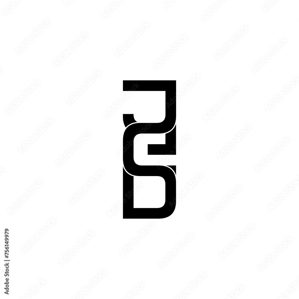 jed typography letter monogram logo design jed typography letter monogram logo design