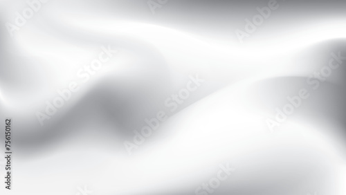 Abstract white and gray color gradient background. Vector illustration.