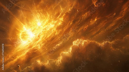 Sun unleashing solar storm sending shockwaves rippling through the solar system