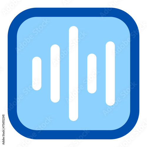 audio waves icon