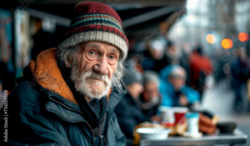 Meeting the old souls of the street canteen