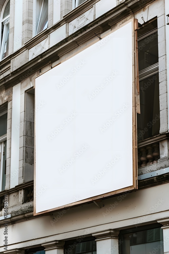 Blank poster with minimalist setup. Blank poster with minimalist setup.