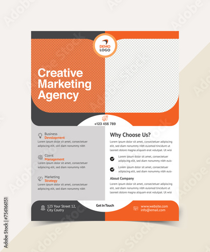 Corporate Marketing Flyer Design