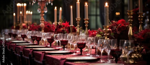 Restaurant Decor and Wedding Table Decor © Vusal