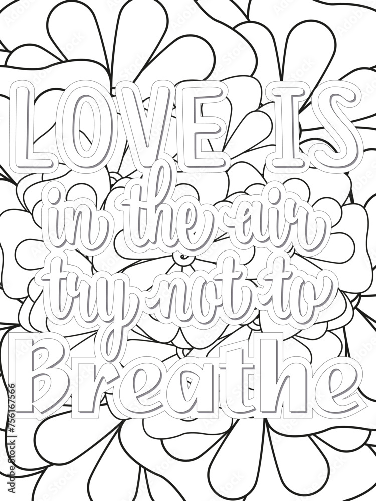 Anti-Valentine's Coloring pages. All these designs are unique Coloring pages for adults and kids. Vector Illustration.