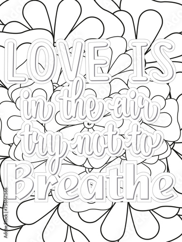 Anti-Valentine's Coloring pages. All these designs are unique Coloring pages for adults and kids. Vector Illustration. © MdRakibul
