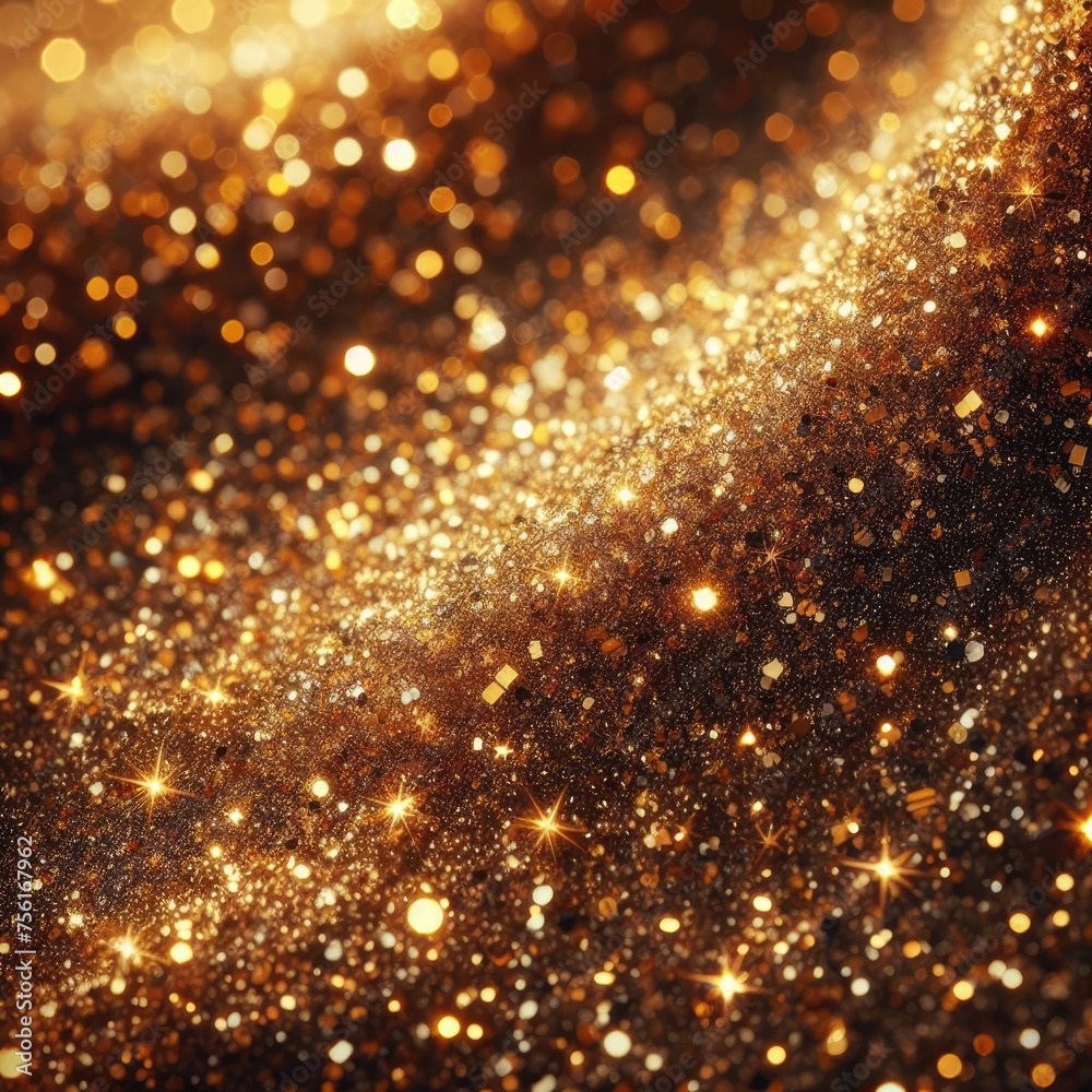 Abstract golden shiny glittering background Abstract golden shiny glittering background