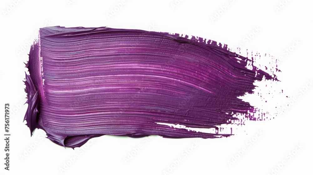 Purple paint brush stroke stain color texture swatch background