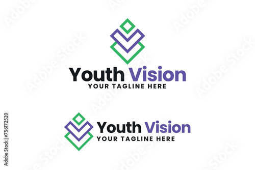 Youth vision social service organization logo design © MdAl