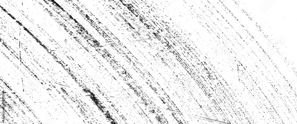 Fototapeta premium Vector distressed overlay texture, grunge background of woods, line and wall, horizontal grain stripes, grunge dirty pattern. Scratches surface, concrete wall.